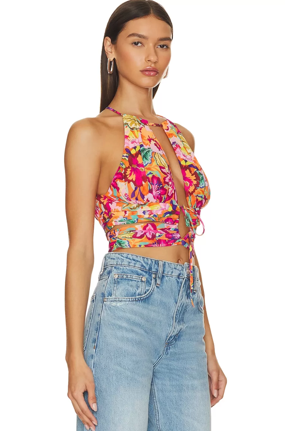 Blusa Fabi con Detalles Románticos · Colección Exclusiva Lovers & Friends para Mujer