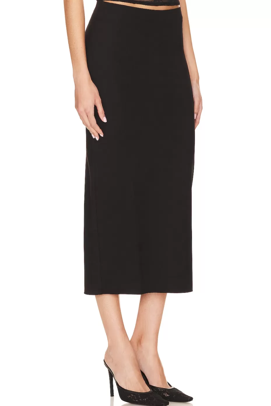Falda Mid-Length con Detalles Elegantes - Diseño Fabienne by Lovers & Friends