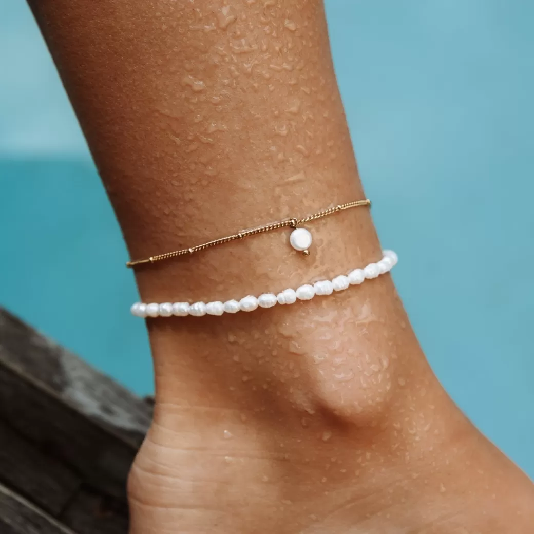 Pulsera Tobillera Fiji con Detalles Oceánicos - Joyería Atolea | Promoción Especial en Accesorios de Playa Hechos a Mano
