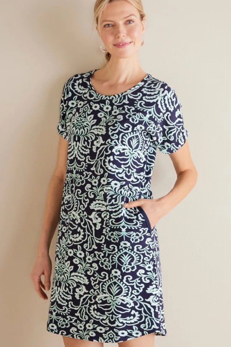 Vestido Corto French Terry Fino - Abrigo Suave para Outfits Relajados