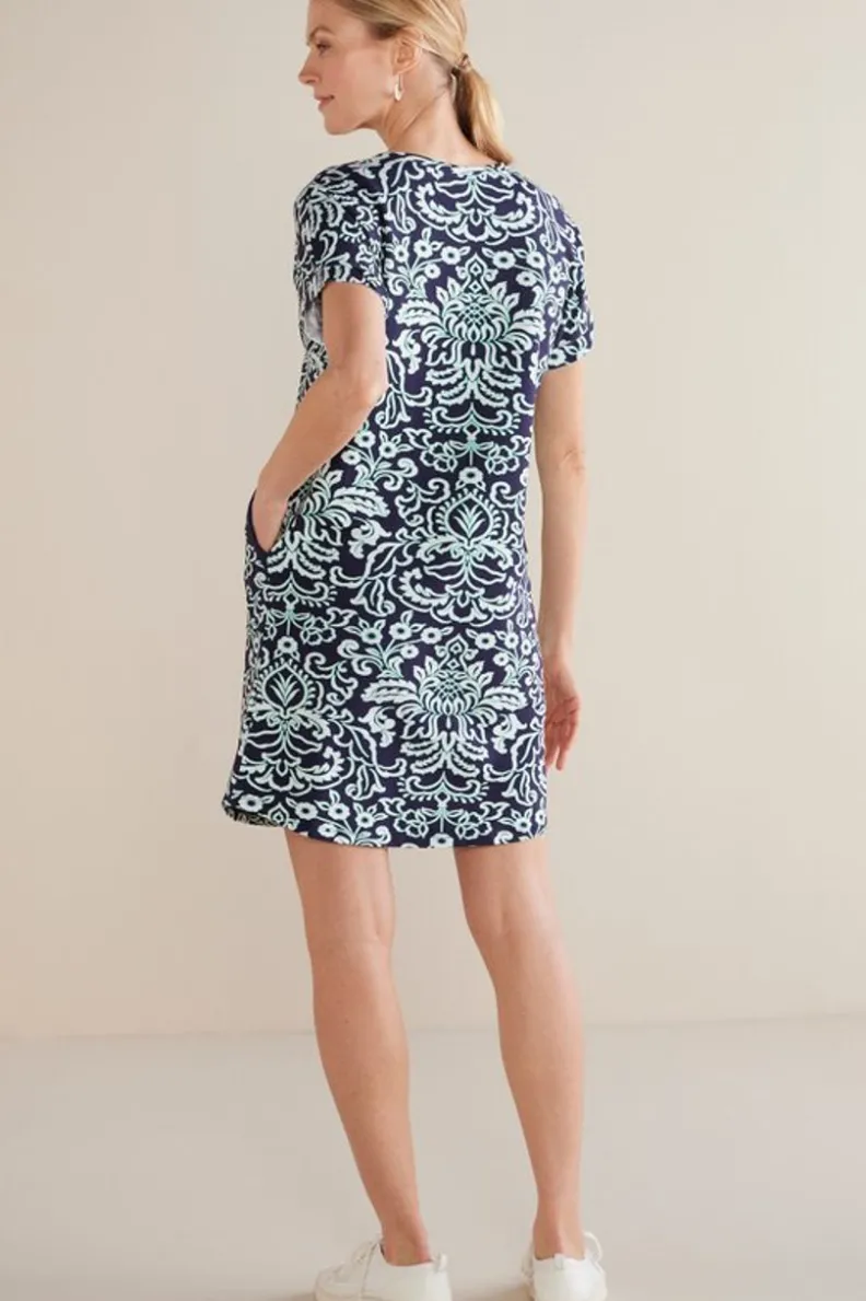 Vestido Corto French Terry Fino - Abrigo Suave para Outfits Relajados