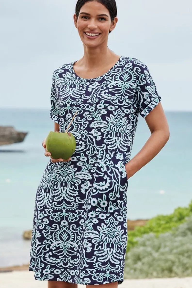 Vestido Corto French Terry Fino - Abrigo Suave para Outfits Relajados