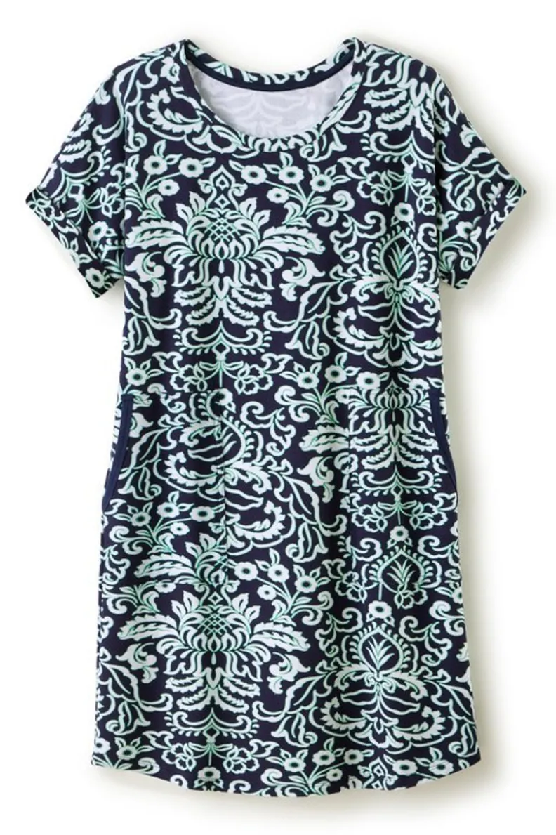 Vestido Corto French Terry Fino - Abrigo Suave para Outfits Relajados