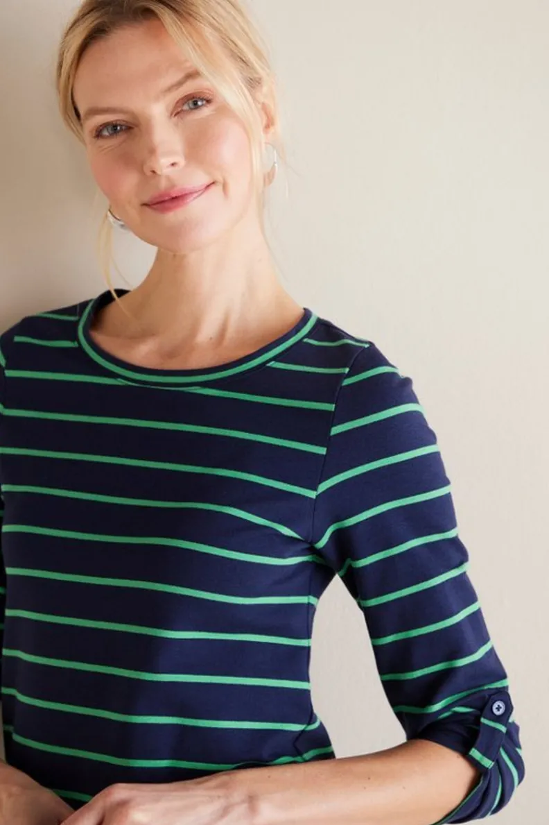 Camisetas Fina Colección Entorno Suave - Tejido Francés Algodón con Detalles Acanalados, Diseño Casual para Día a Día