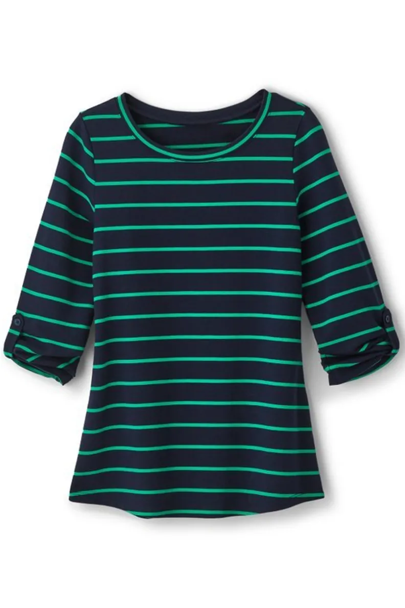 Camisetas Fina Colección Entorno Suave - Tejido Francés Algodón con Detalles Acanalados, Diseño Casual para Día a Día