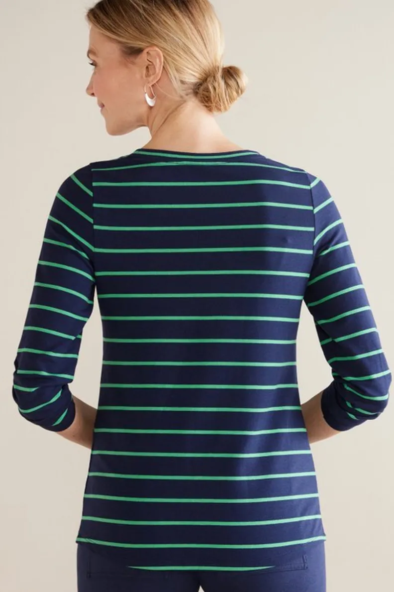 Camisetas Fina Colección Entorno Suave - Tejido Francés Algodón con Detalles Acanalados, Diseño Casual para Día a Día
