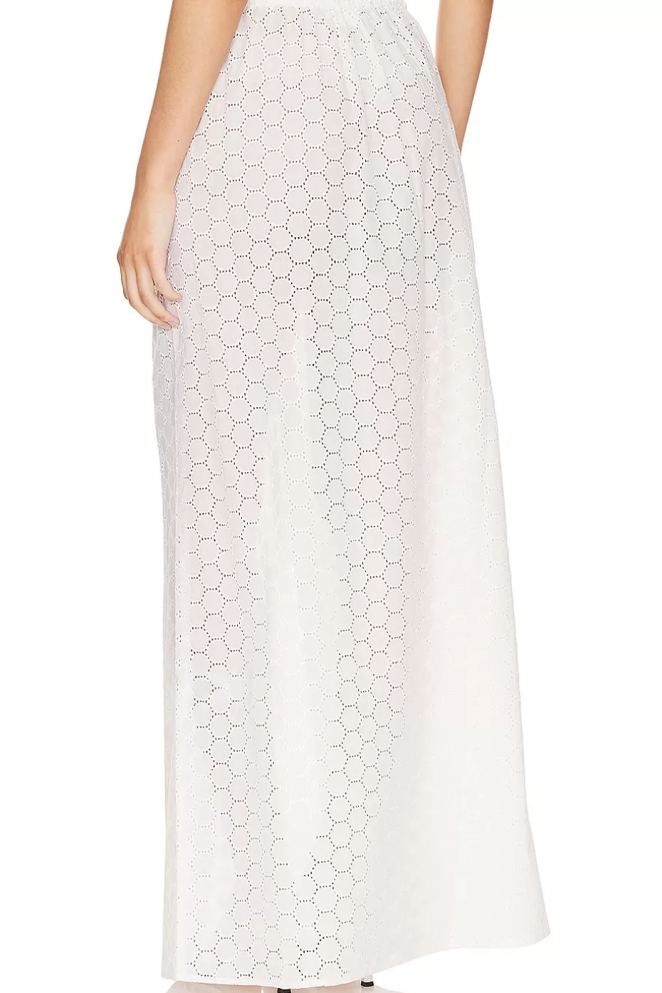 Falda Larga Fiona de Lovers + Friends - Estilo Boho-Chic con Detalles Artesanales y Ajuste Fluyente