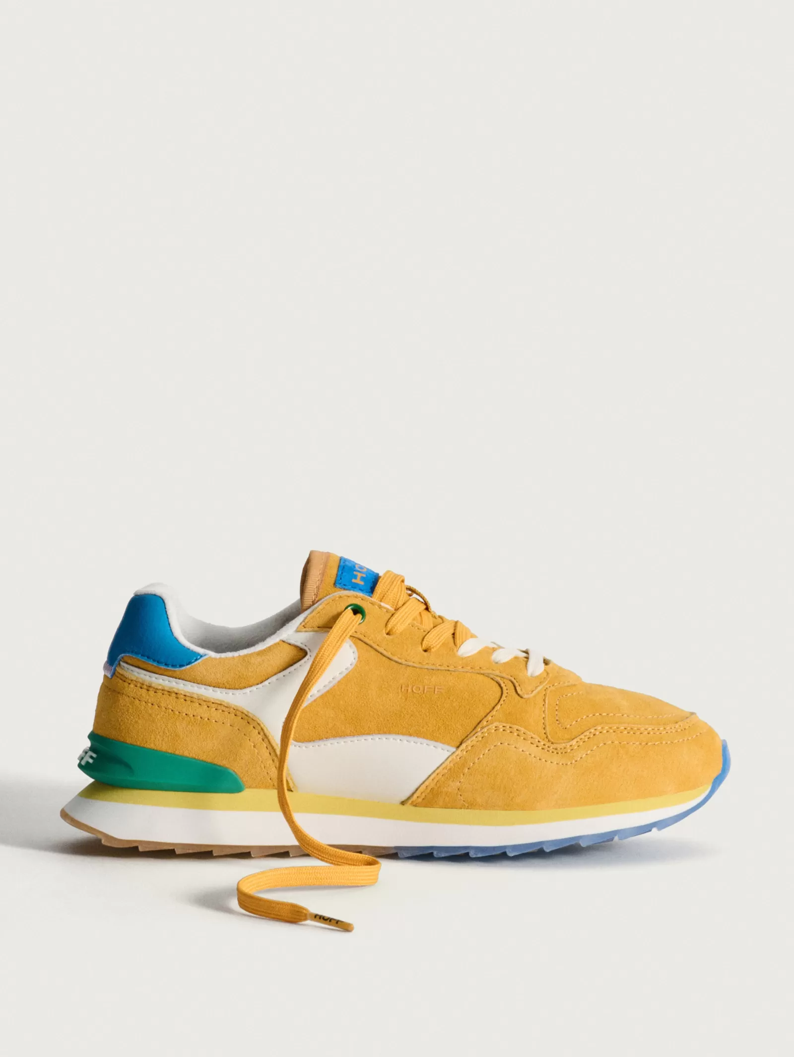 Zapatillas Deportivas HOFF FLAVUS - Diseño Liviano para Mujer | Confort Todo el Día | Estilo Urbano en Amarillo Mostaza