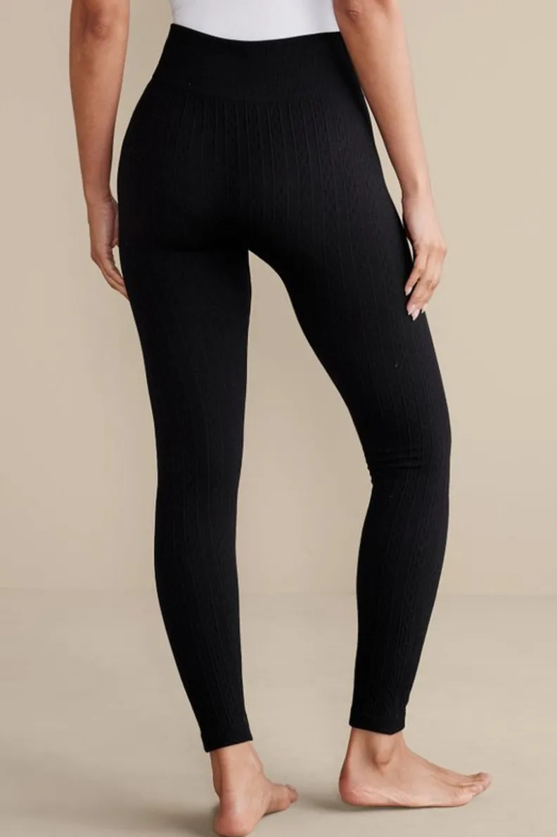 Leggings Térmicos de Invierno con Forro Polar - Suavidad y Calidez en Cada Paso | Soft Surroundings