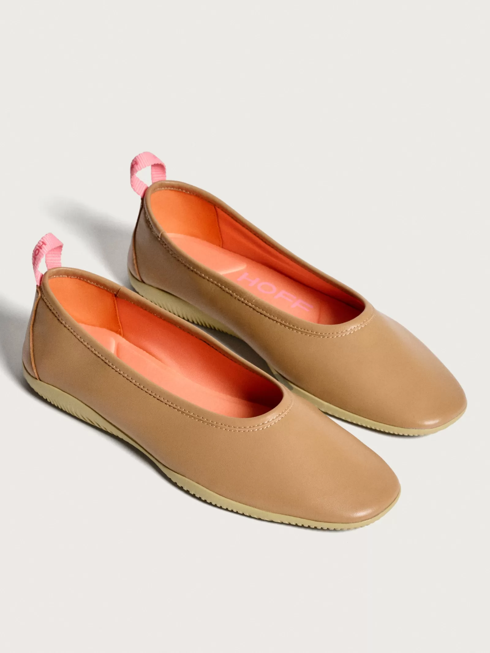 Bailarinas HOFF GARNIER en Gris Topo - Zapatos Planos Cómodos para Mujer, Estilo Elegante para el Día a Día
