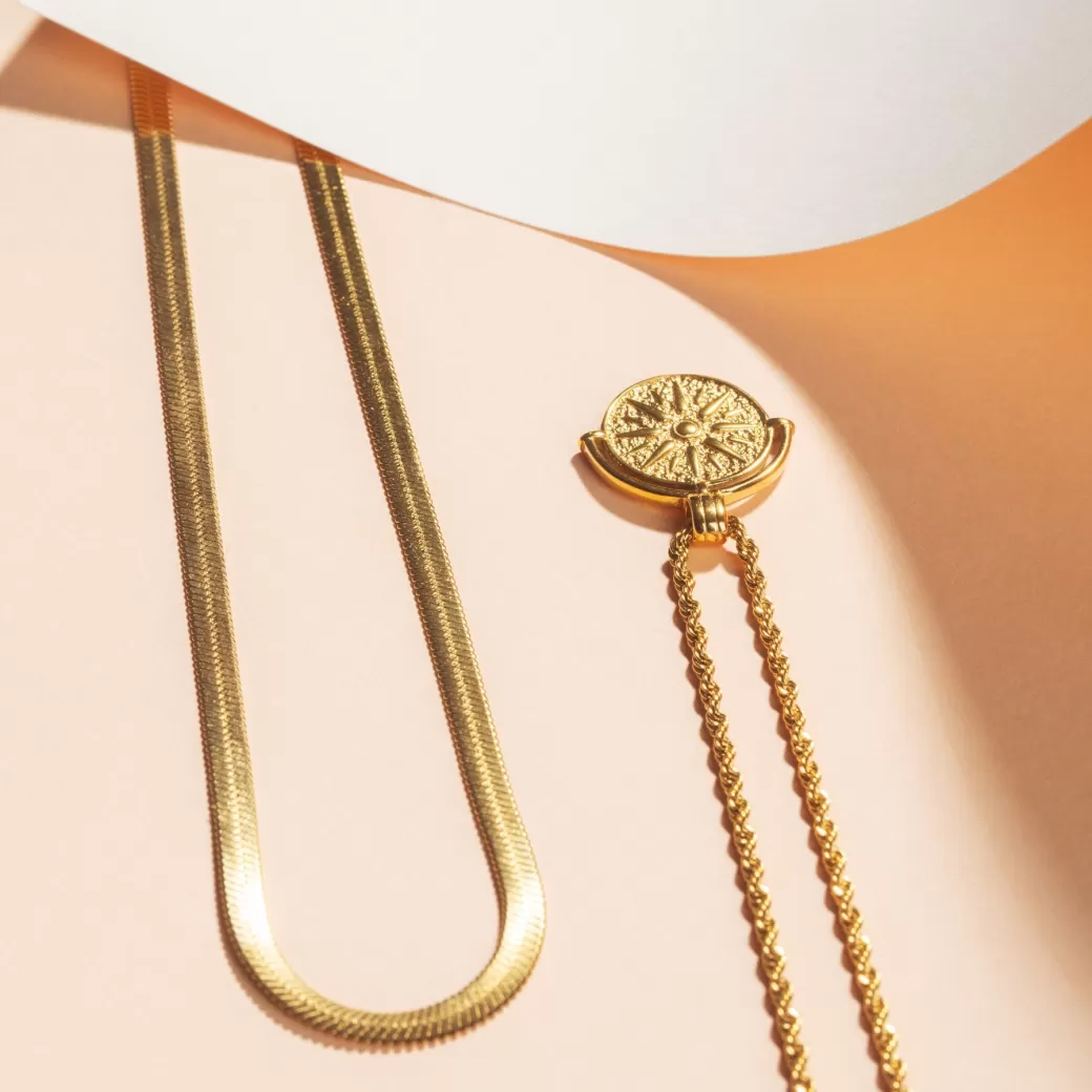 Joyas Atolea: Set Resplandor Áureo - Colección Exclusiva de Elegancia Atemporal