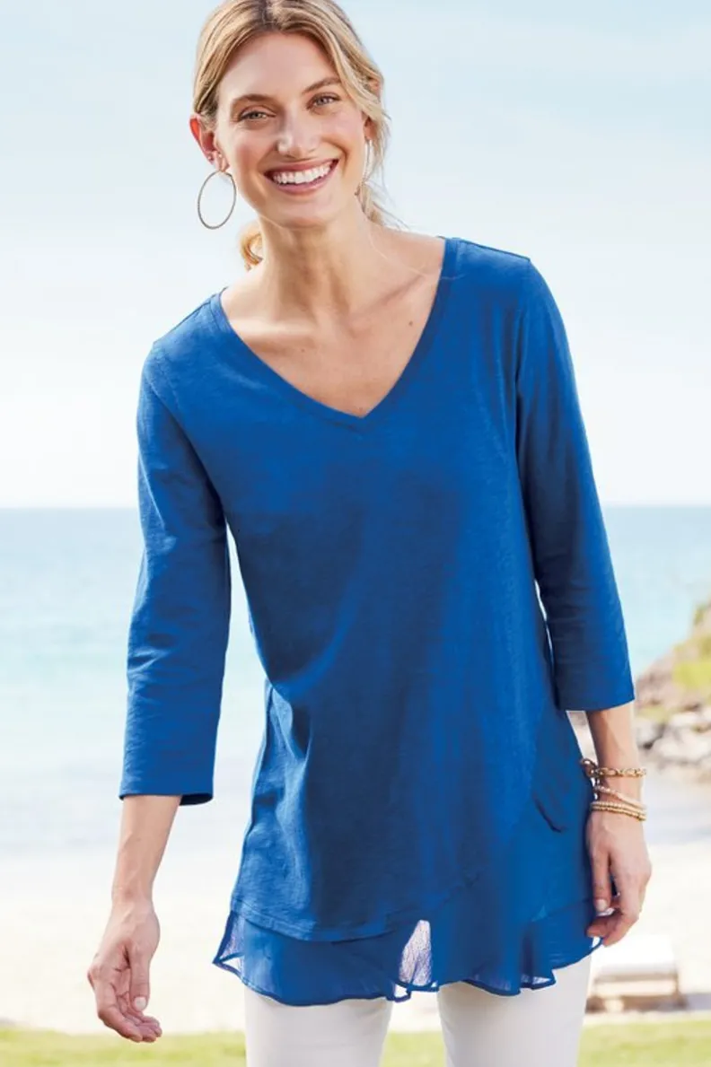 Blusa de Elegancia Fluida con Confort Exquisito - Diseño Fluyente para Estilo Versátil