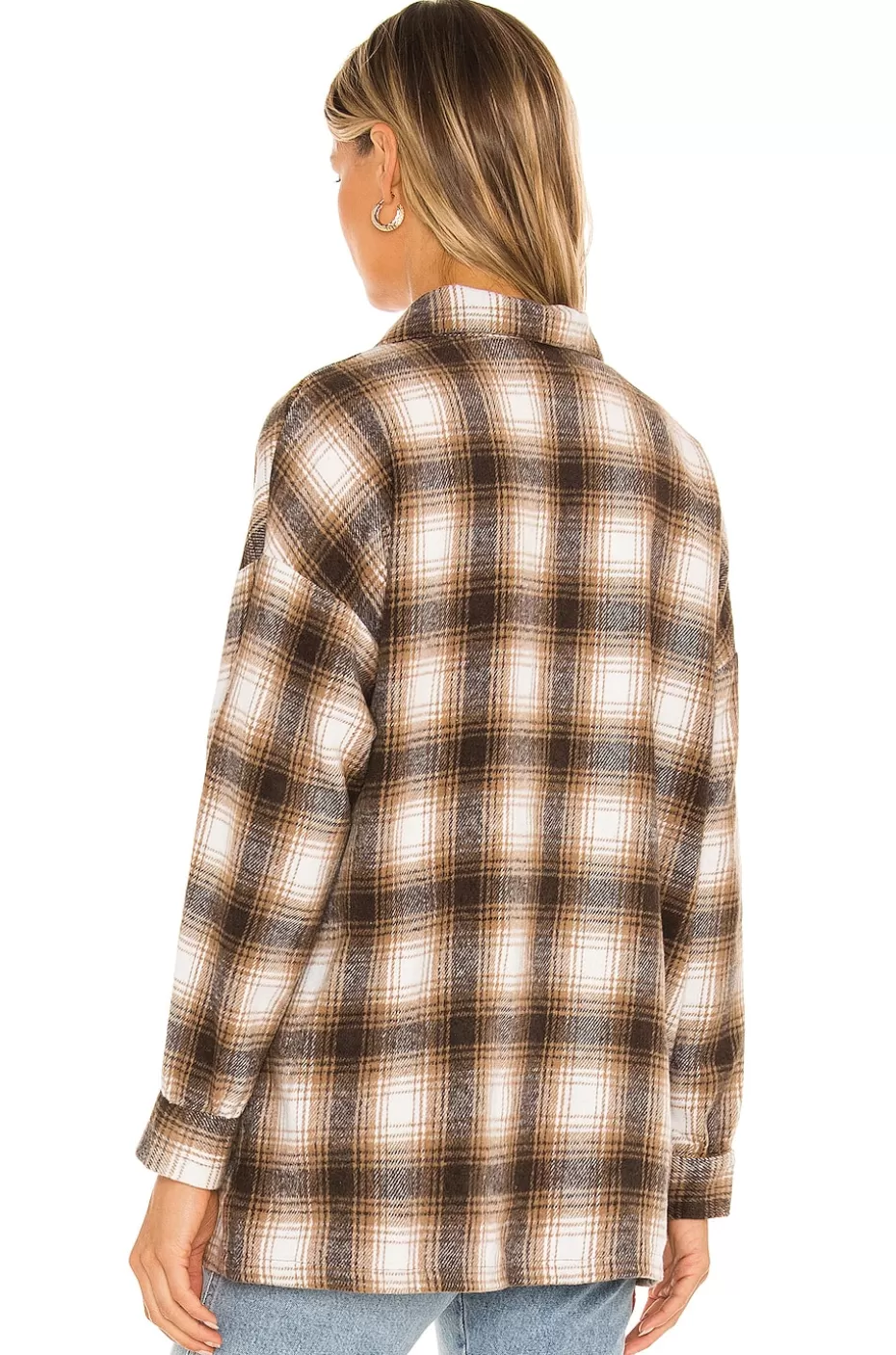 Lovers & Friends - Chaqueta-Camisa Harlow en Franela Suave, Estilo Versátil para Looks Casuales y Elegantes