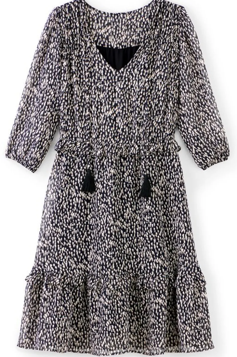 Vestido Hazel de Soft Surroundings en Negro - Elegancia Atemporal con Toque Suave