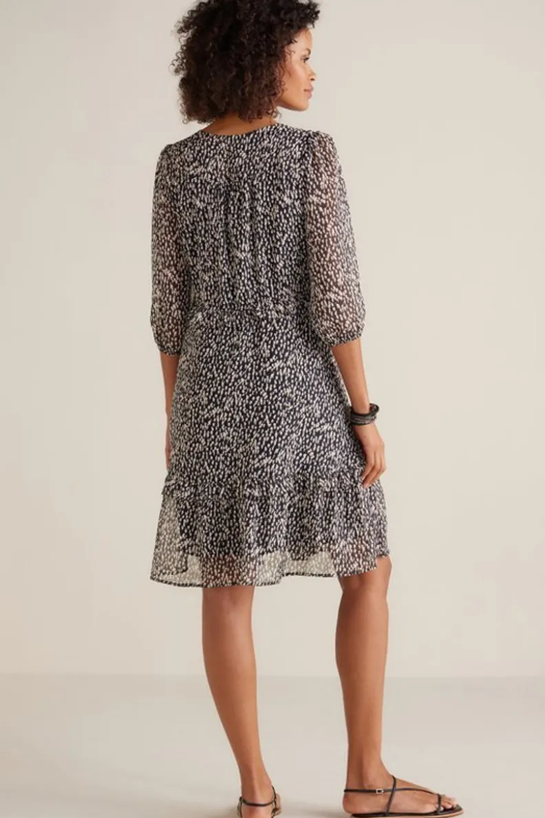 Vestido Hazel de Soft Surroundings en Negro - Elegancia Atemporal con Toque Suave