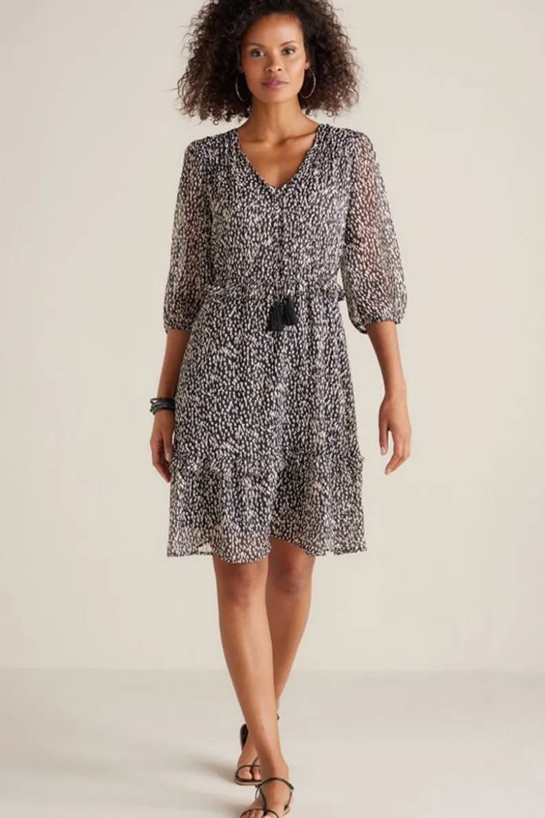 Vestido Hazel de Soft Surroundings en Negro - Elegancia Atemporal con Toque Suave