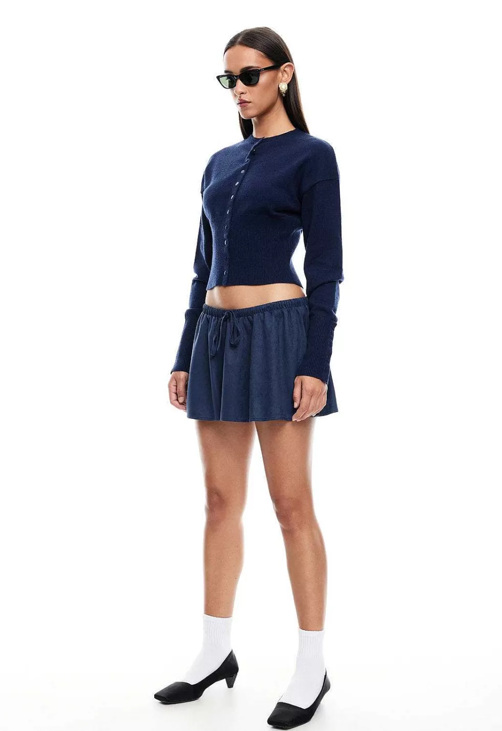 Étereo Abrigo Leona Celestial - Suéter de Lana Acogedor con Detalles de Nubes, Moda Primaveral para Mujer