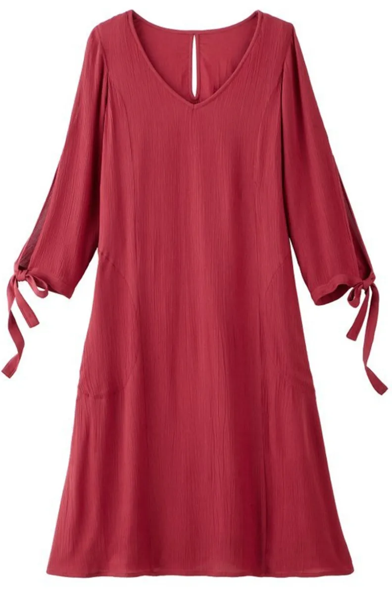 Vestido Hera de Soft Surroundings - Elegancia y Suavidad en Cada Detalle