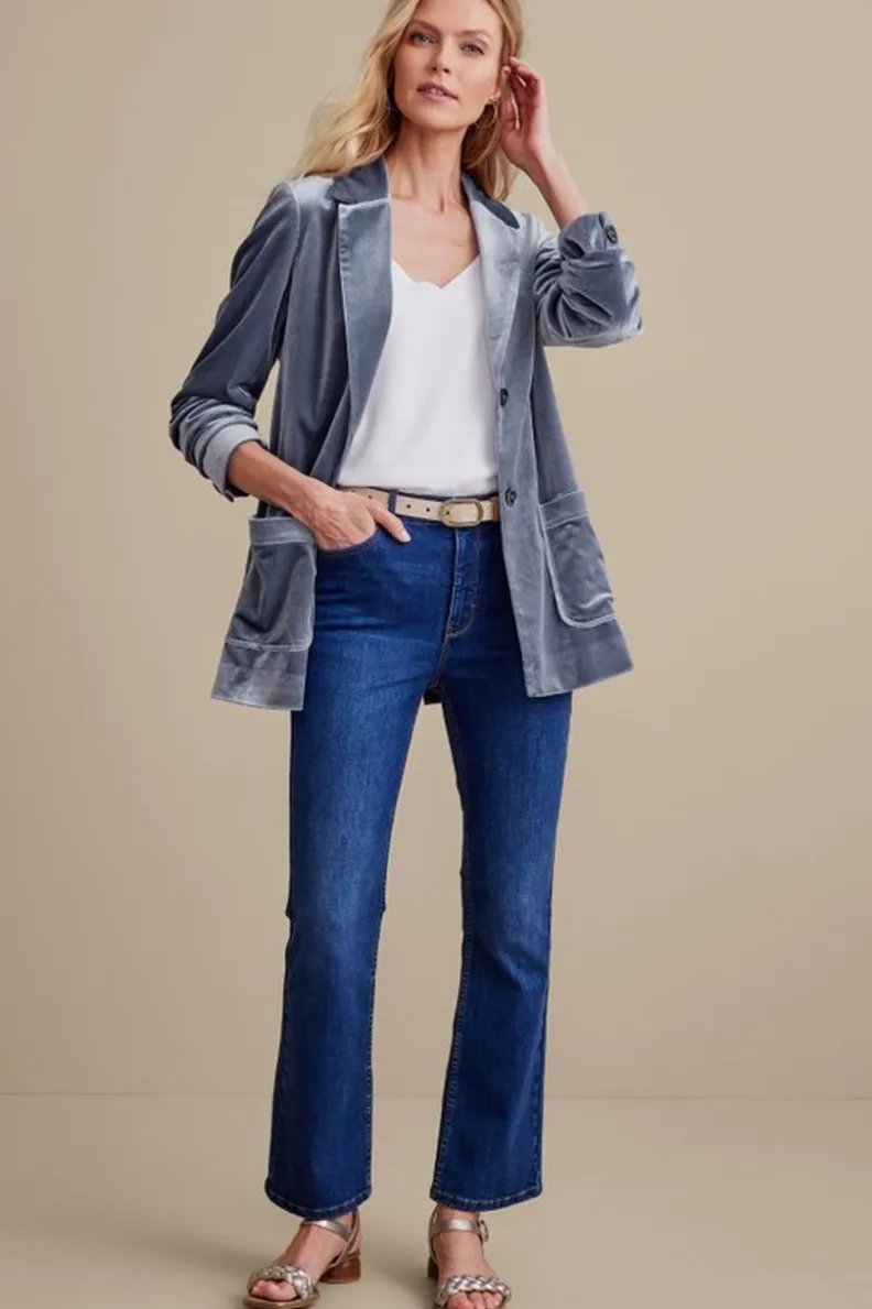 Chaqueta de Terciopelo Holly - Abrigos y Chaquetas de Diseño con Estilo Versátil | Colección Soft Surroundings