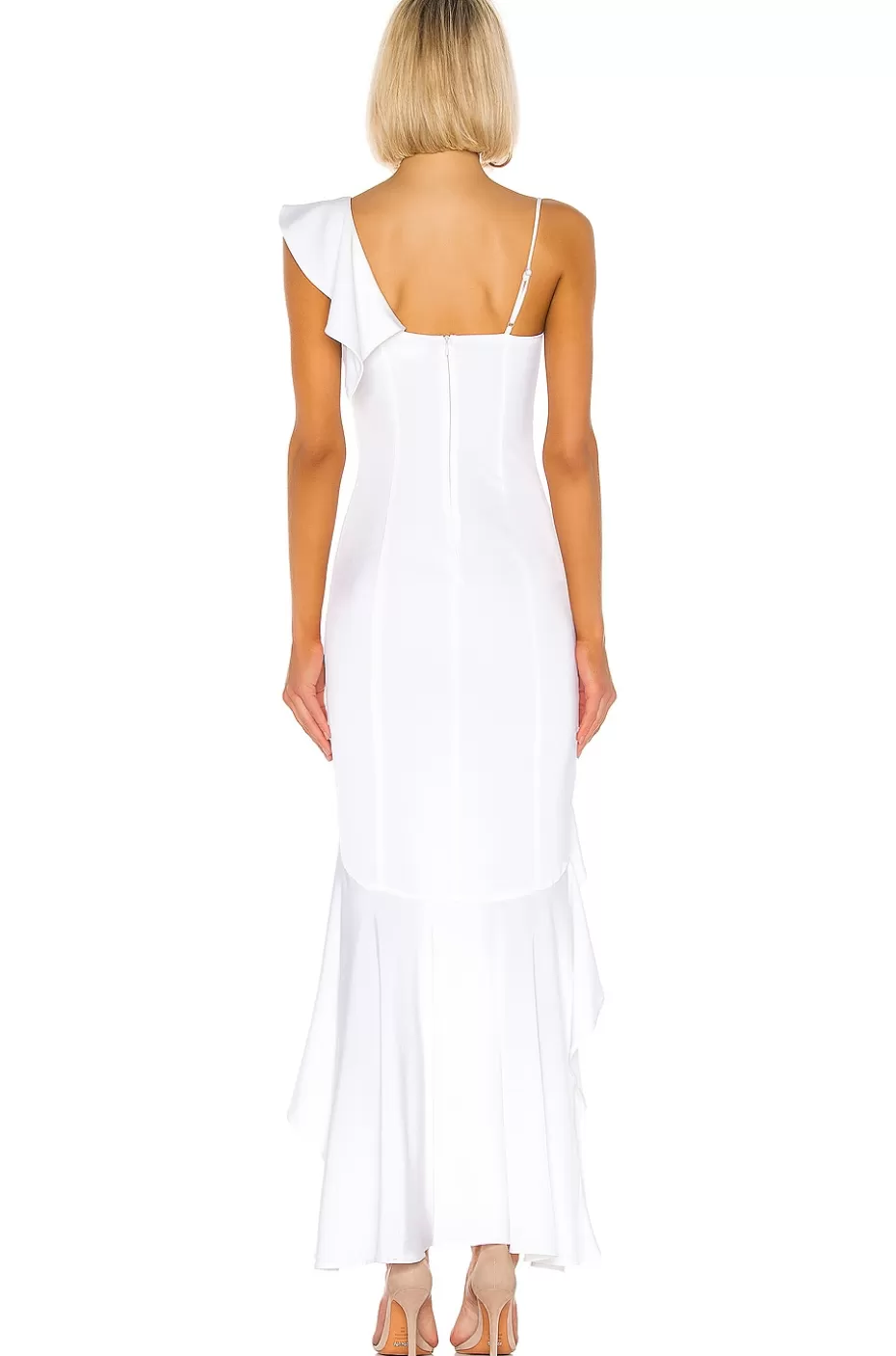 Vestido Largo de Noche con Brillo Sutil - Lovers & Friends Edición Galáctica | Colección Otoño