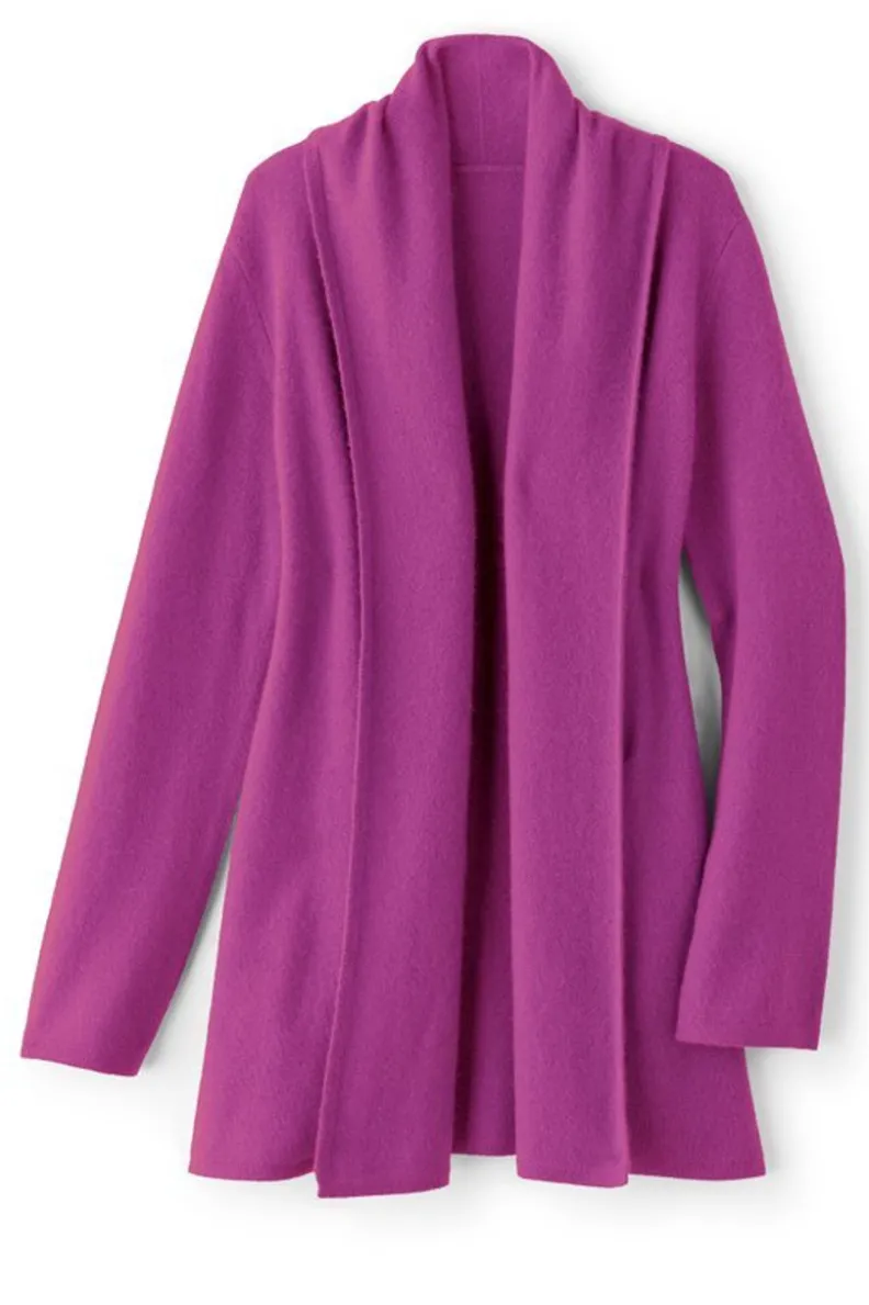 Suéteres y Cárdigans · Abrigo Largo Izzy en Cachemira Ultra Suave - Diseño Cálido de Soft Surroundings