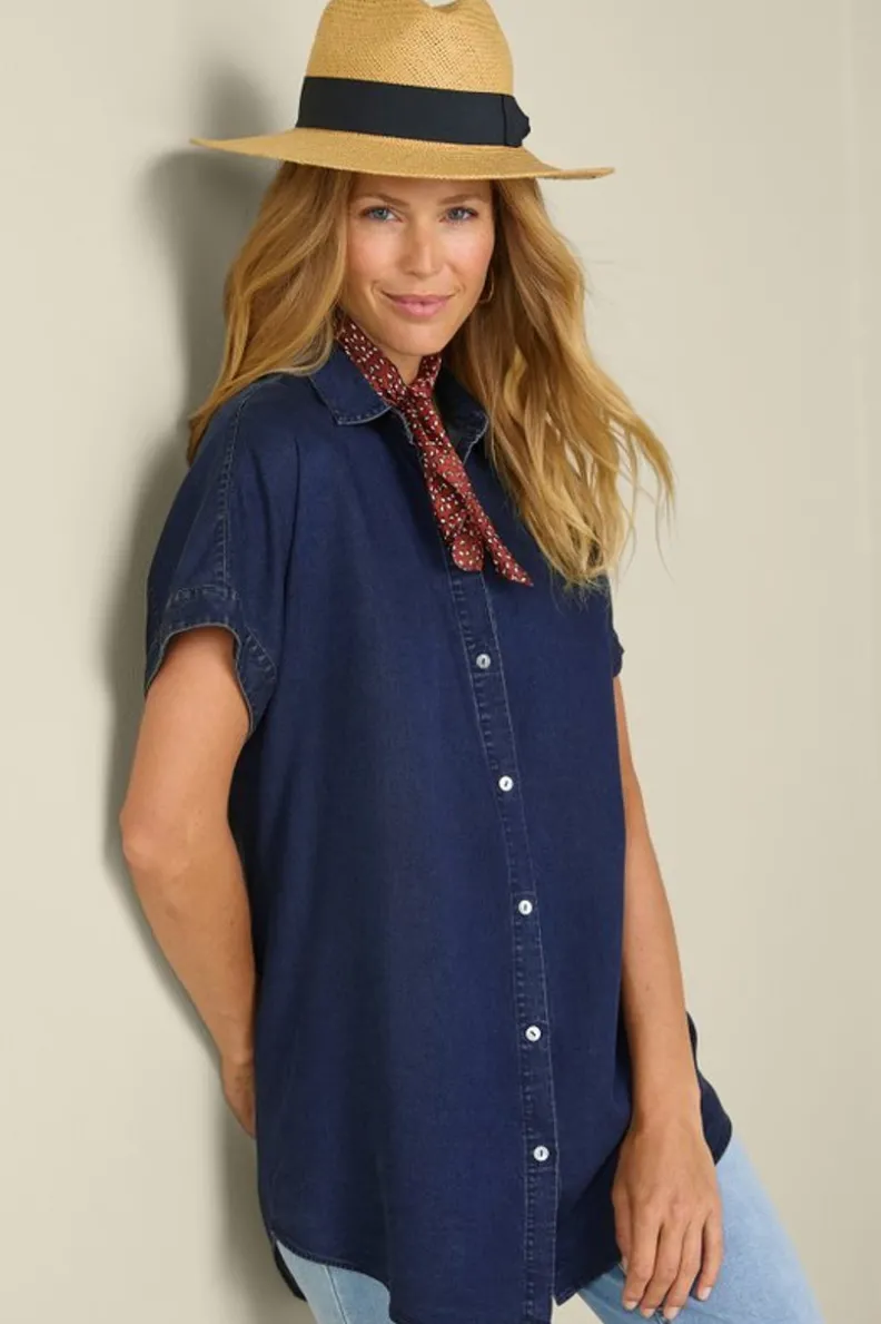 Camiseta Je Veux en Tencel™: Elegancia y Suavidad de Soft Surroundings