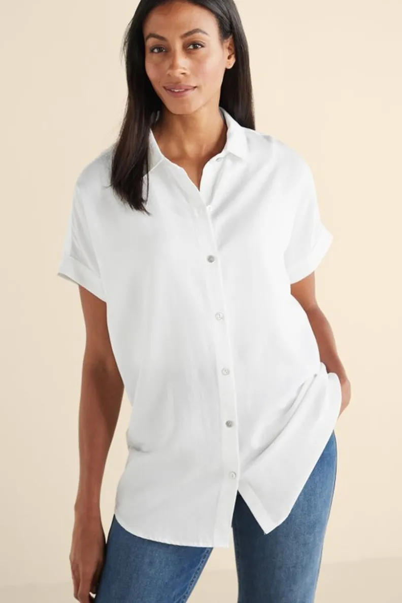 Camiseta Je Veux en Tencel™: Elegancia y Suavidad de Soft Surroundings