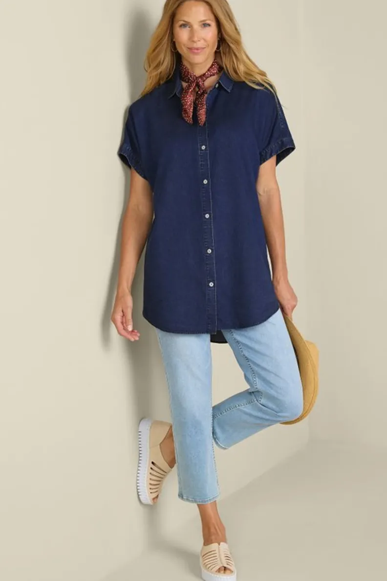Camiseta Je Veux en Tencel™: Elegancia y Suavidad de Soft Surroundings