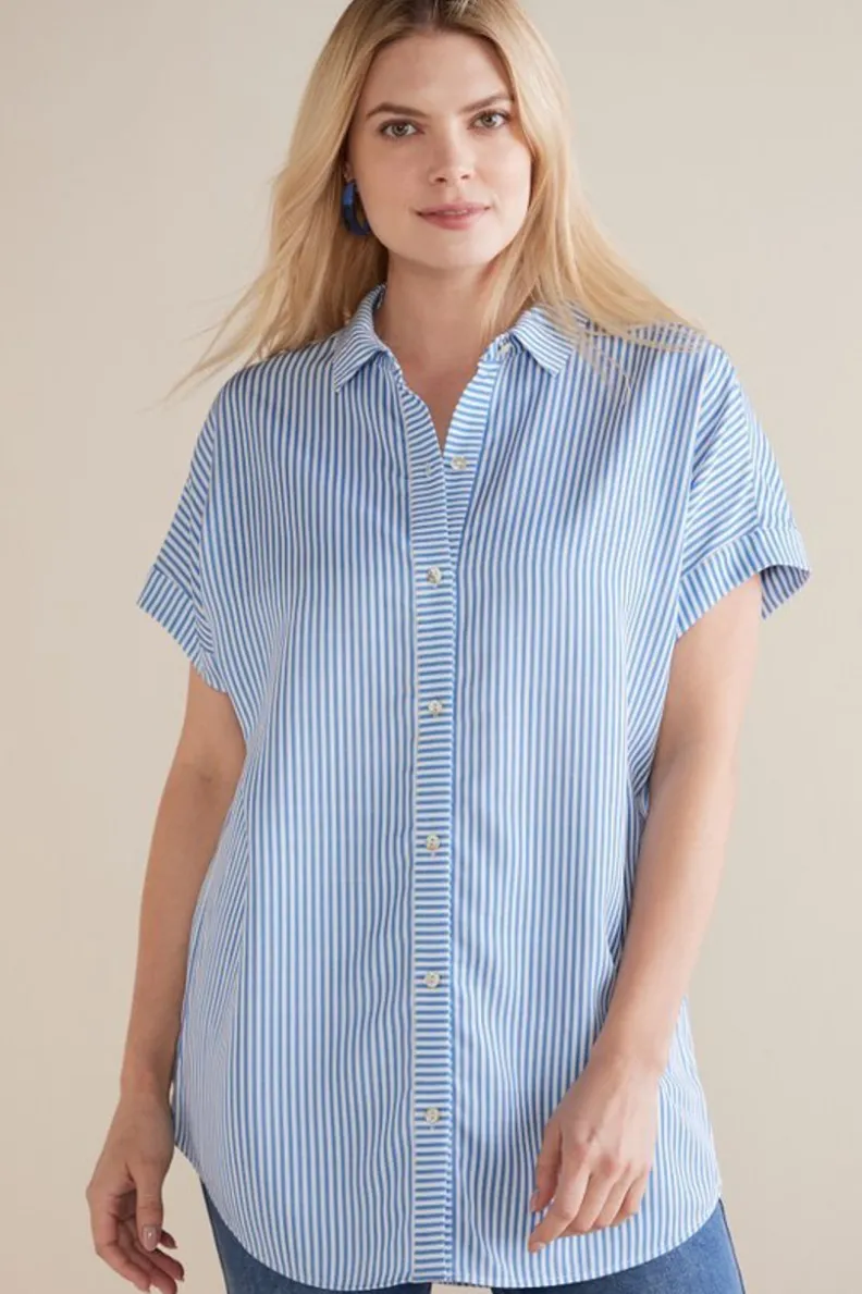 Camiseta Je Veux en Tencel™: Elegancia y Suavidad de Soft Surroundings