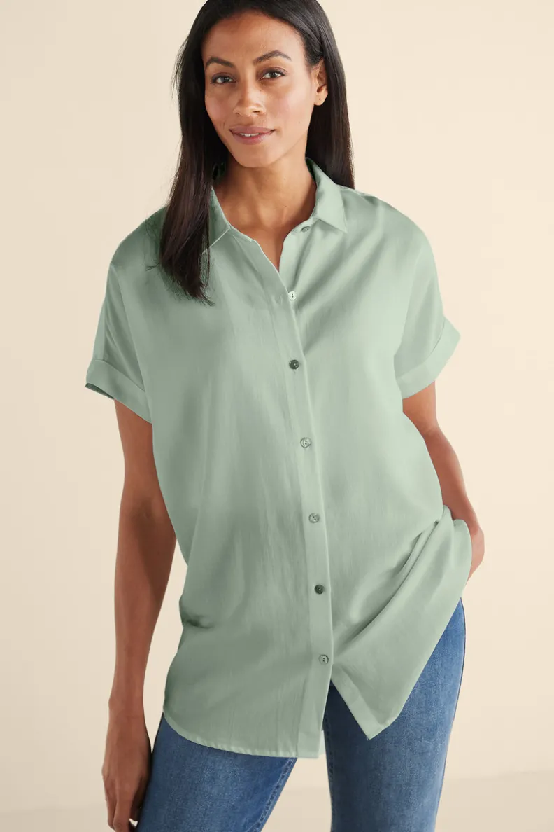 Camiseta Je Veux en Tencel™: Elegancia y Suavidad de Soft Surroundings