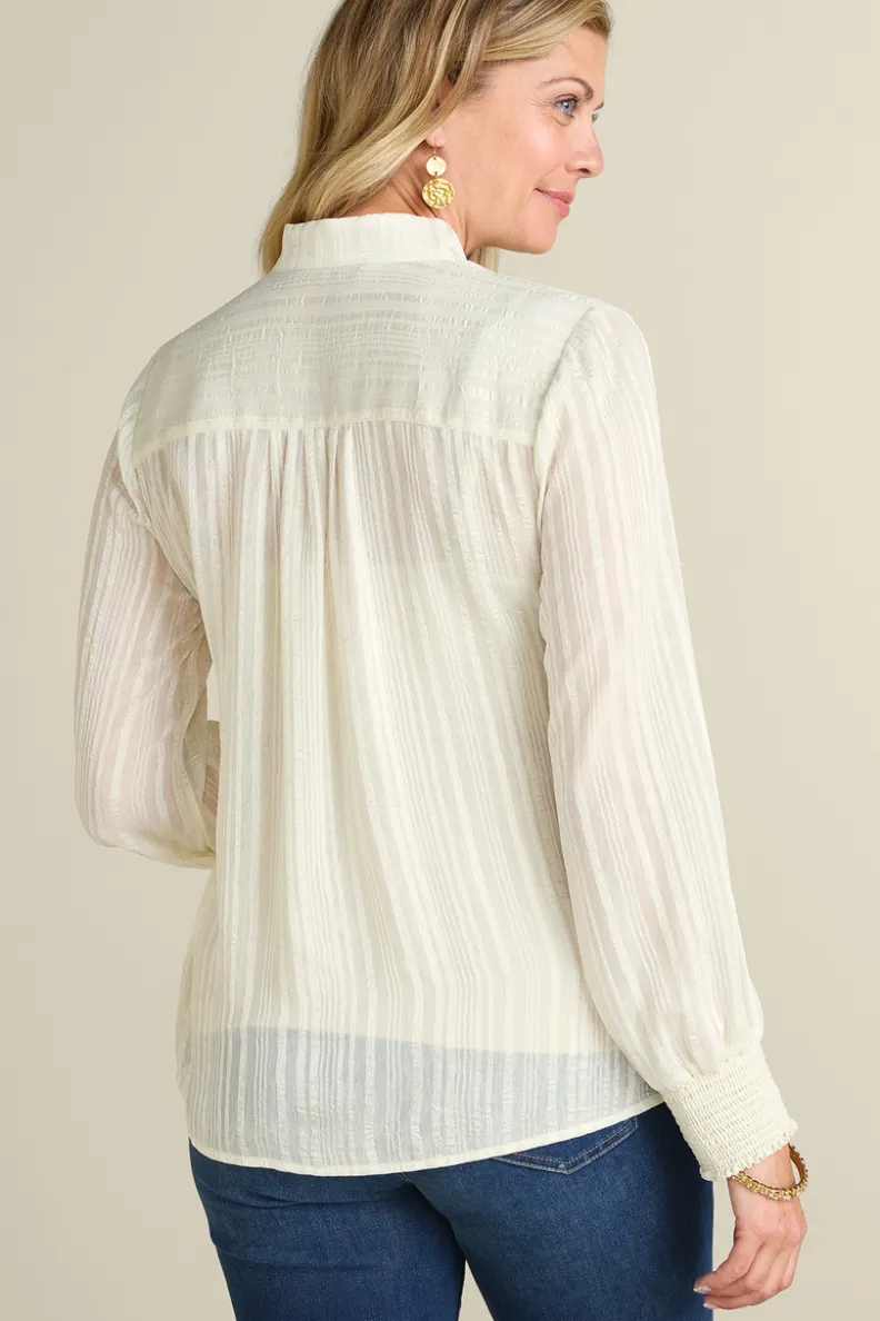 Blusa Jocelyn - Elegancia Casual con Tejido Nuboso de Confort Supremo