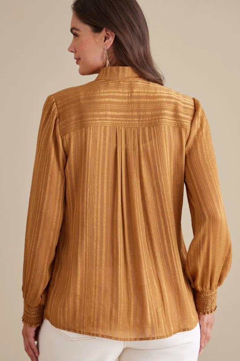 Blusa Jocelyn - Elegancia Casual con Tejido Nuboso de Confort Supremo