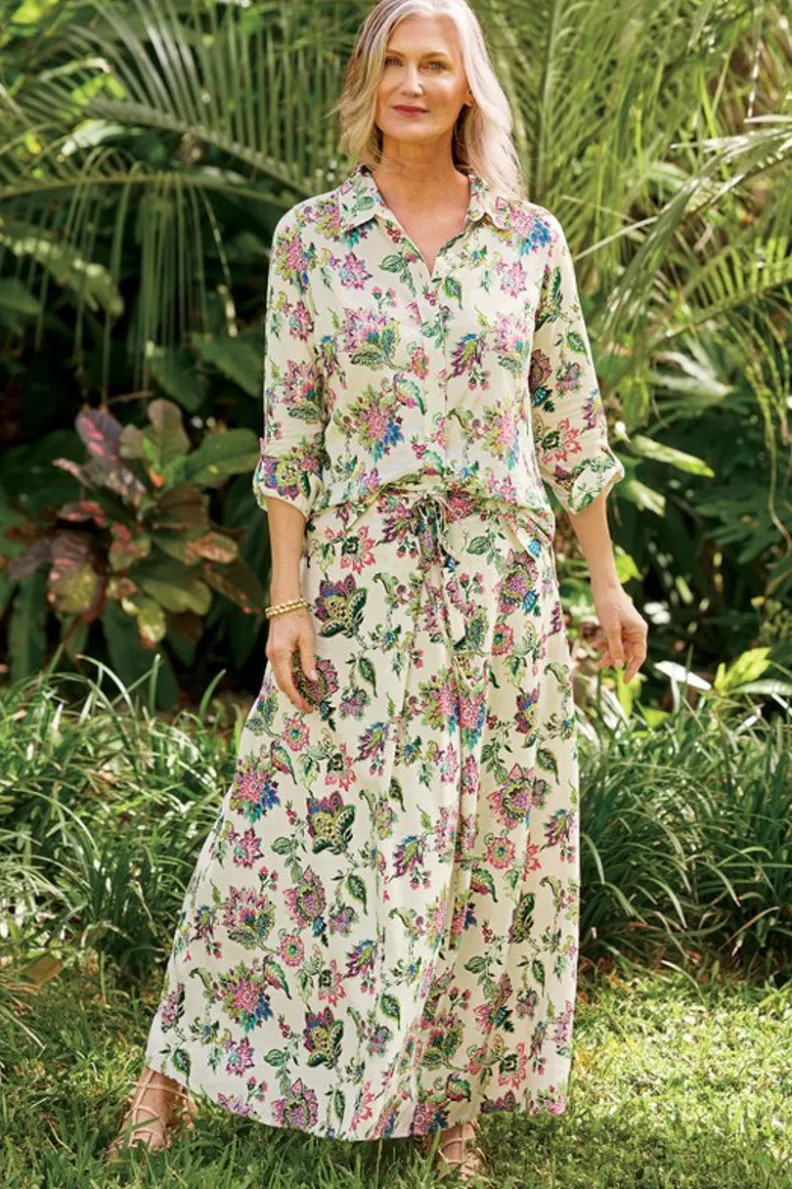 Camisa Jordan en Lino Fresco - Elegancia Suave de Soft Surroundings