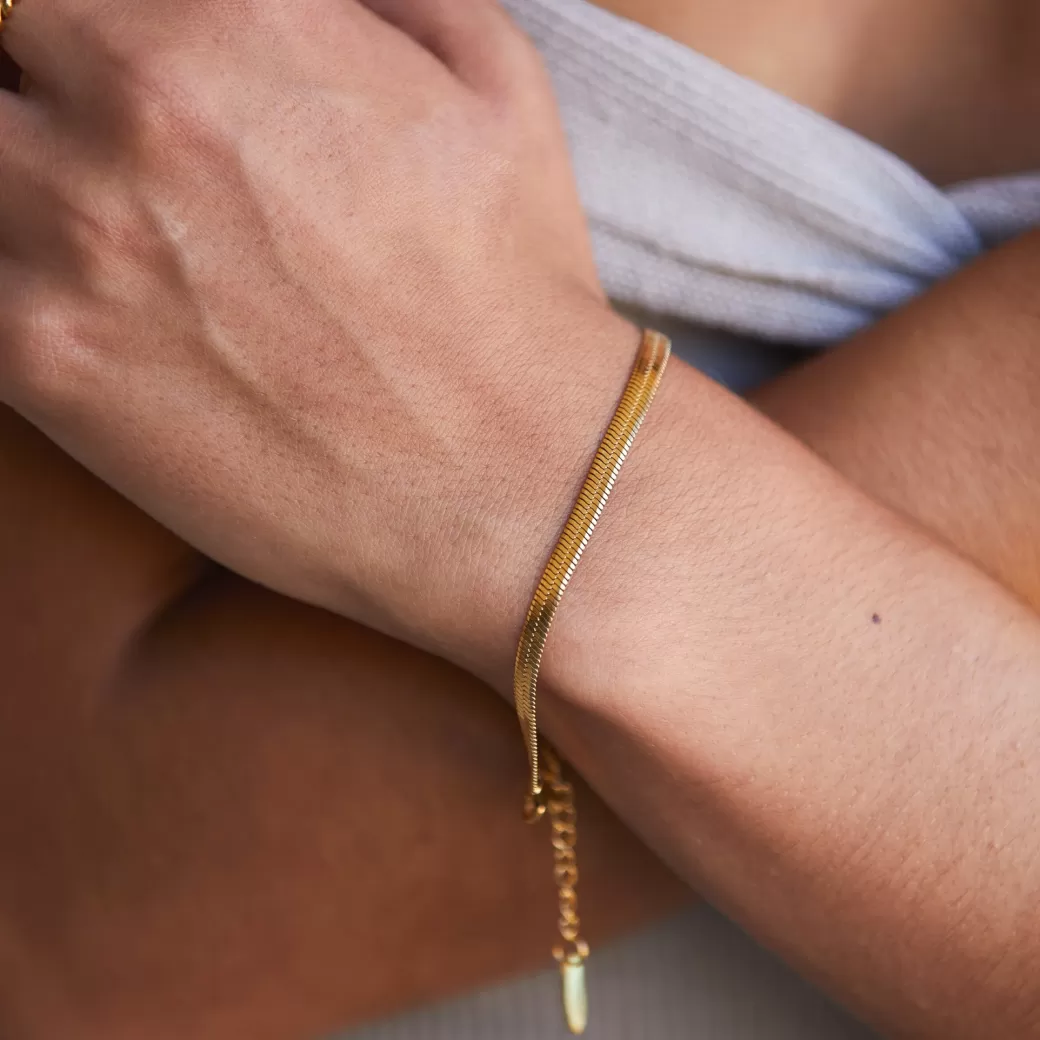 Pulsera Hawaiana con Diseño Espiga de Kauai - Joyería Atolea Colección Especial

（：：1. 