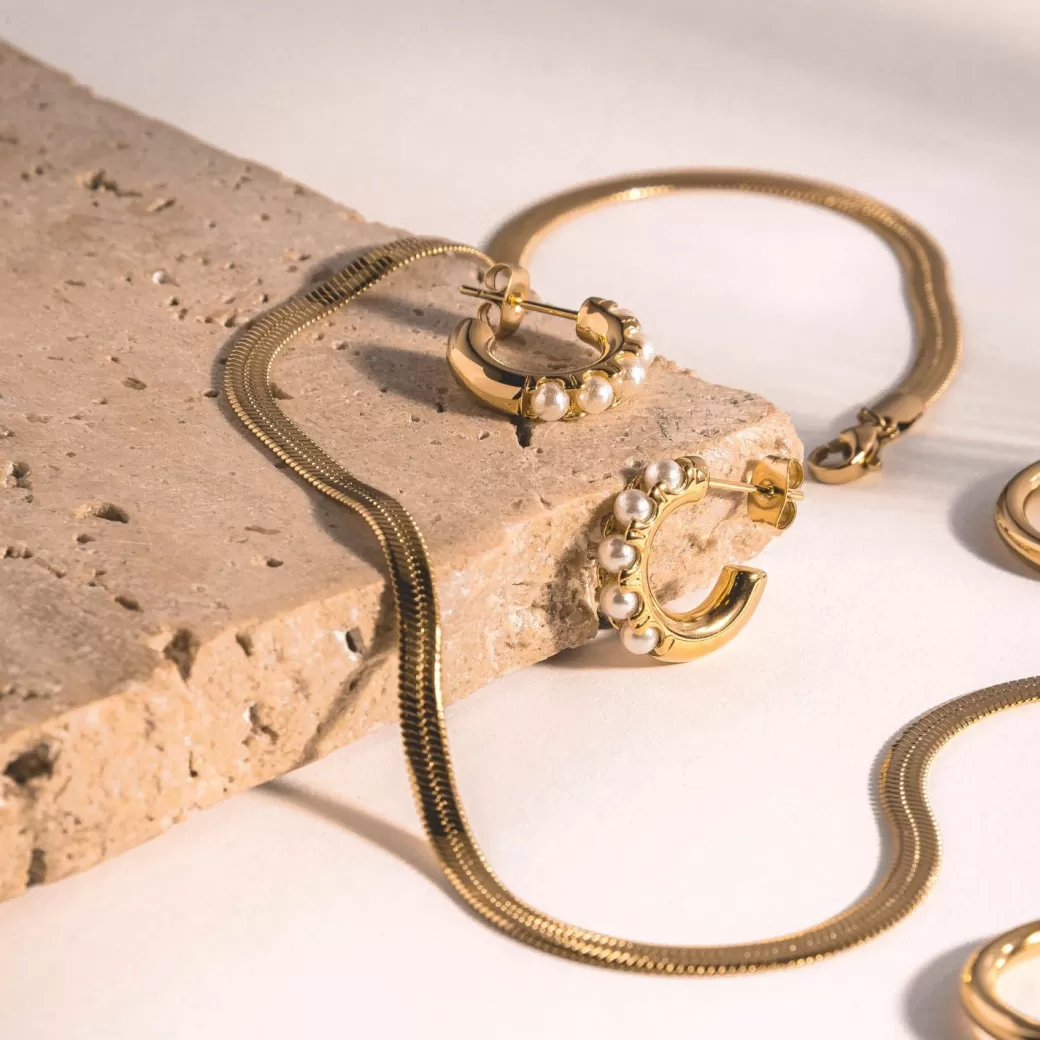 Collar ajustable estilo espiga de Kauai - Joyería artesanal Atolea, diseño hawaiano en plata