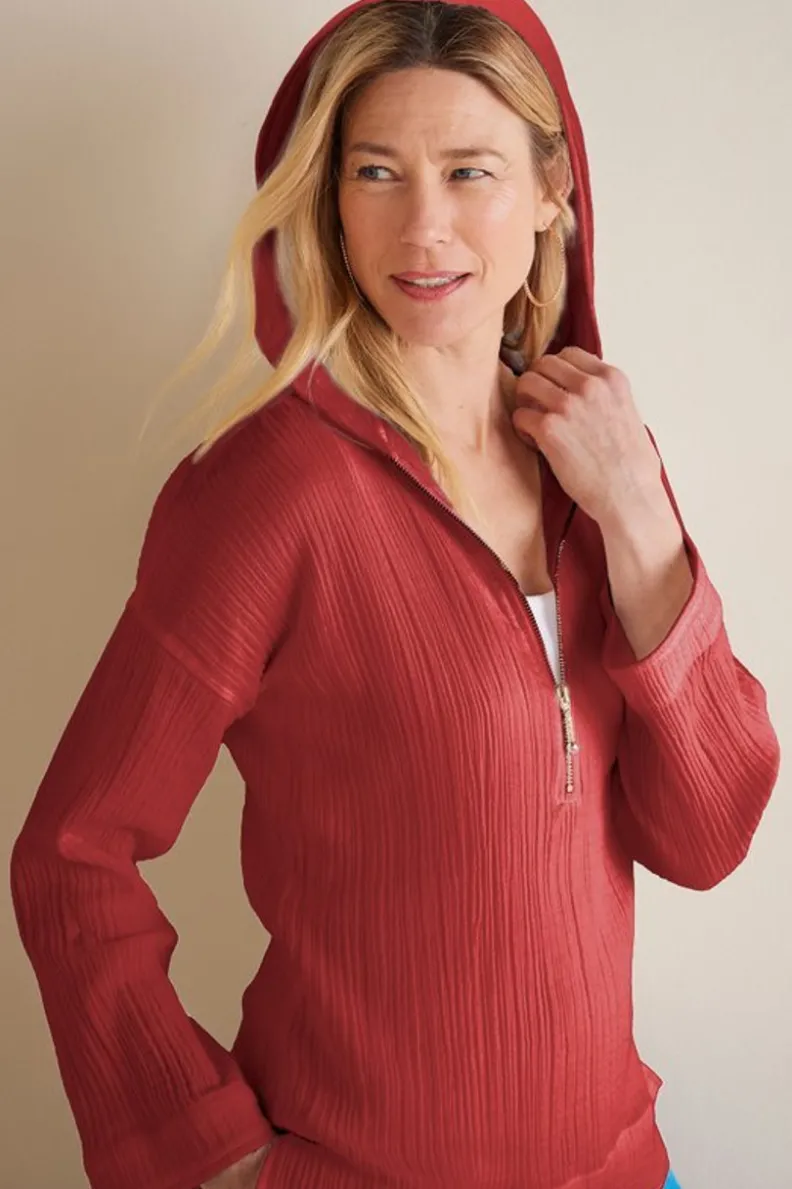 Sudadera Kemia con Capucha en Gasas Suaves - Diseño Transpirable para Momentos de Confort