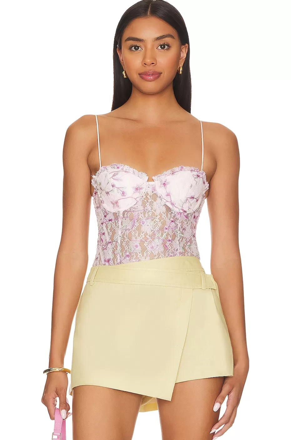 Lovers & Friends - Mono Kenzie Elegante | Body de Encaje con Ajuste Perfecto | Diseño Único para Looks Sensacionales