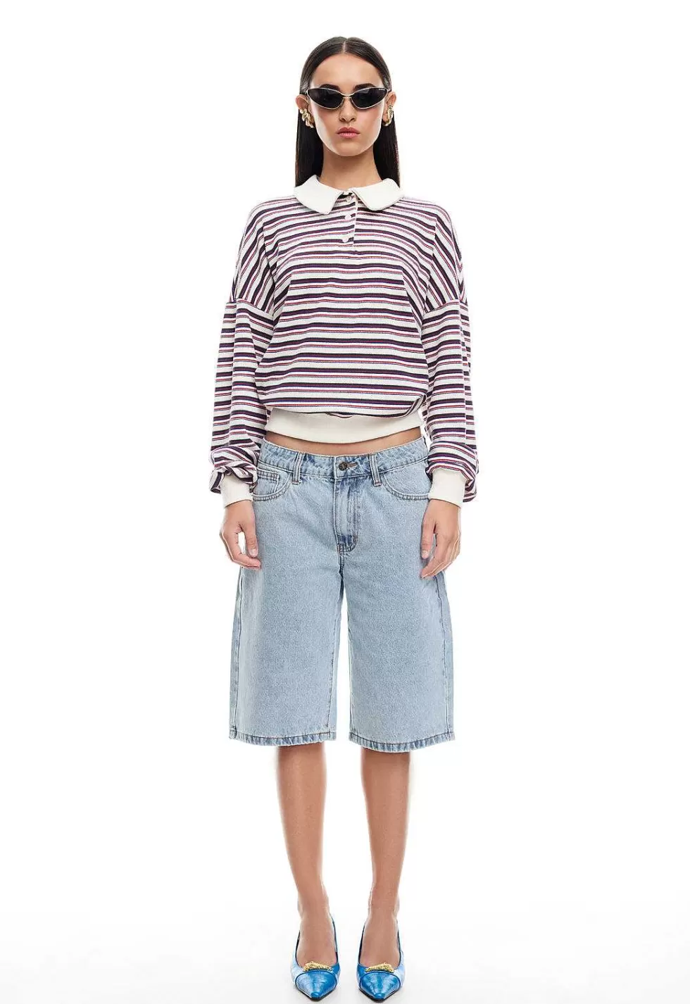Leonesa Shorts Denim Mujer - Jorts Casuales de Algodón con Estilo Único ¡Descúbrelos Hoy!