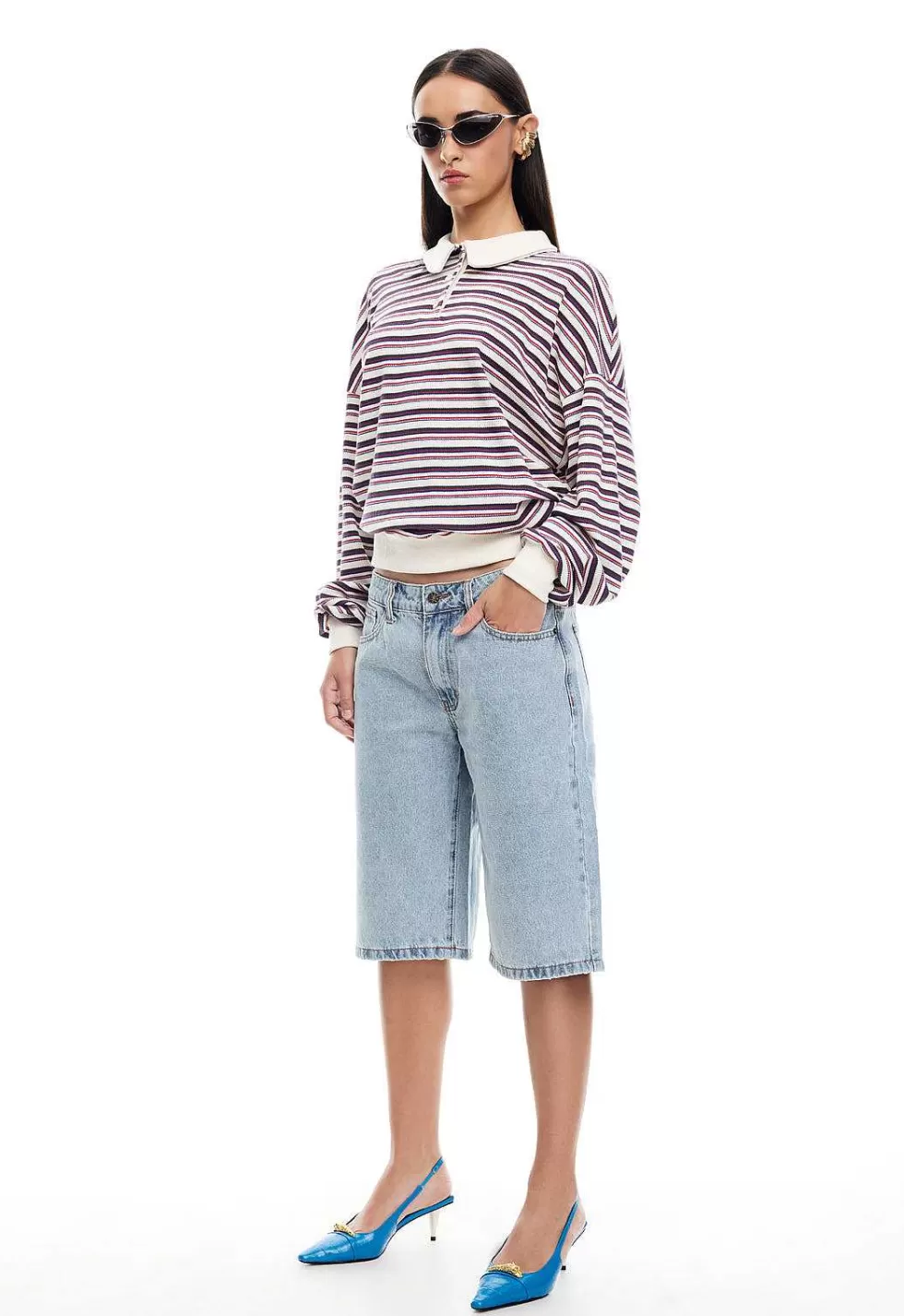 Leonesa Shorts Denim Mujer - Jorts Casuales de Algodón con Estilo Único ¡Descúbrelos Hoy!