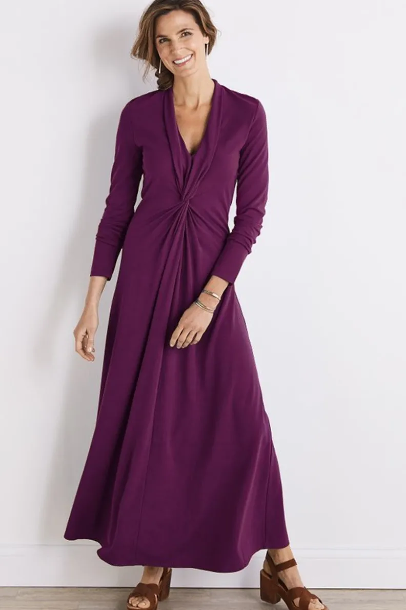 Vestido Lagia de Corte Bohemio - Tela Fluida y Diseño Sofisticado para Ocasiones Especiales | Soft Surroundings Colección Primavera