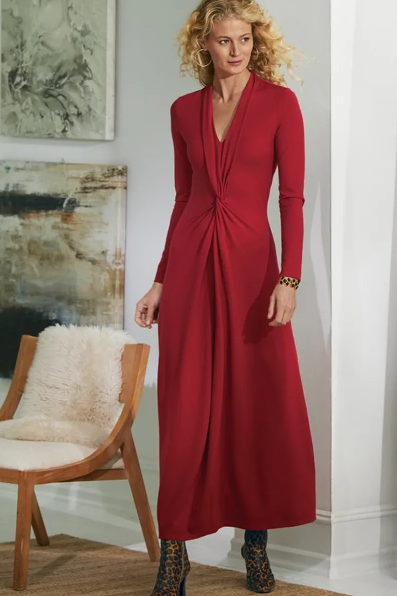 Vestido Lagia de Corte Bohemio - Tela Fluida y Diseño Sofisticado para Ocasiones Especiales | Soft Surroundings Colección Primavera