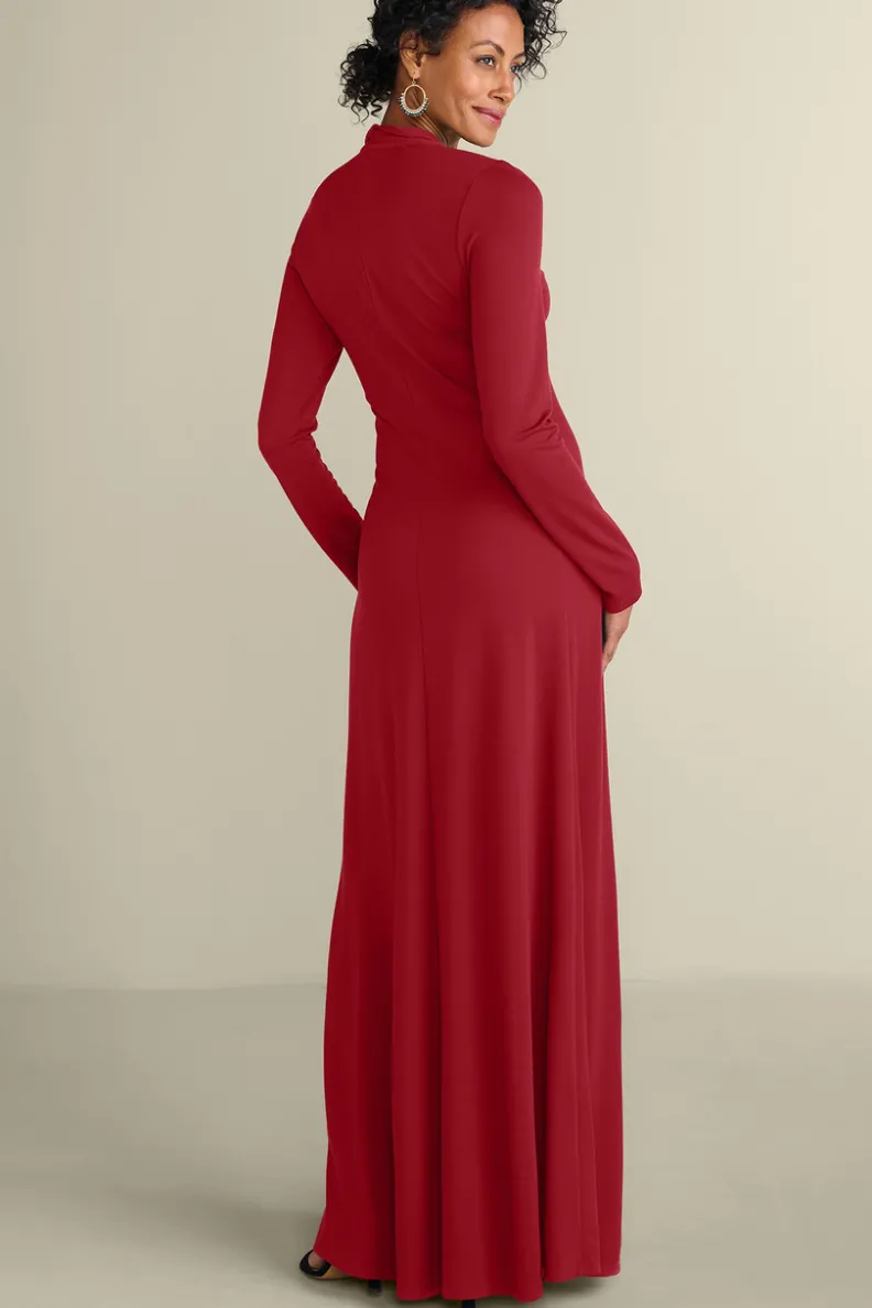 Vestido Lagia de Corte Bohemio - Tela Fluida y Diseño Sofisticado para Ocasiones Especiales | Soft Surroundings Colección Primavera