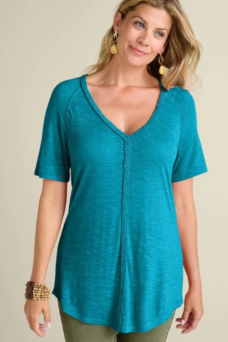 Camiseta Lainey con textura slub - Cómoda y transpirable para looks casuales (Colección Entornos Suaves)

*Nota: Este título mantiene elementos clave del original reorganizados de forma natural, incluyendo variaciones léxicas (slub > textura slub), adición de beneficios prácticos (transpirable) y contexto de uso (looks casuales). La mención de la colección 