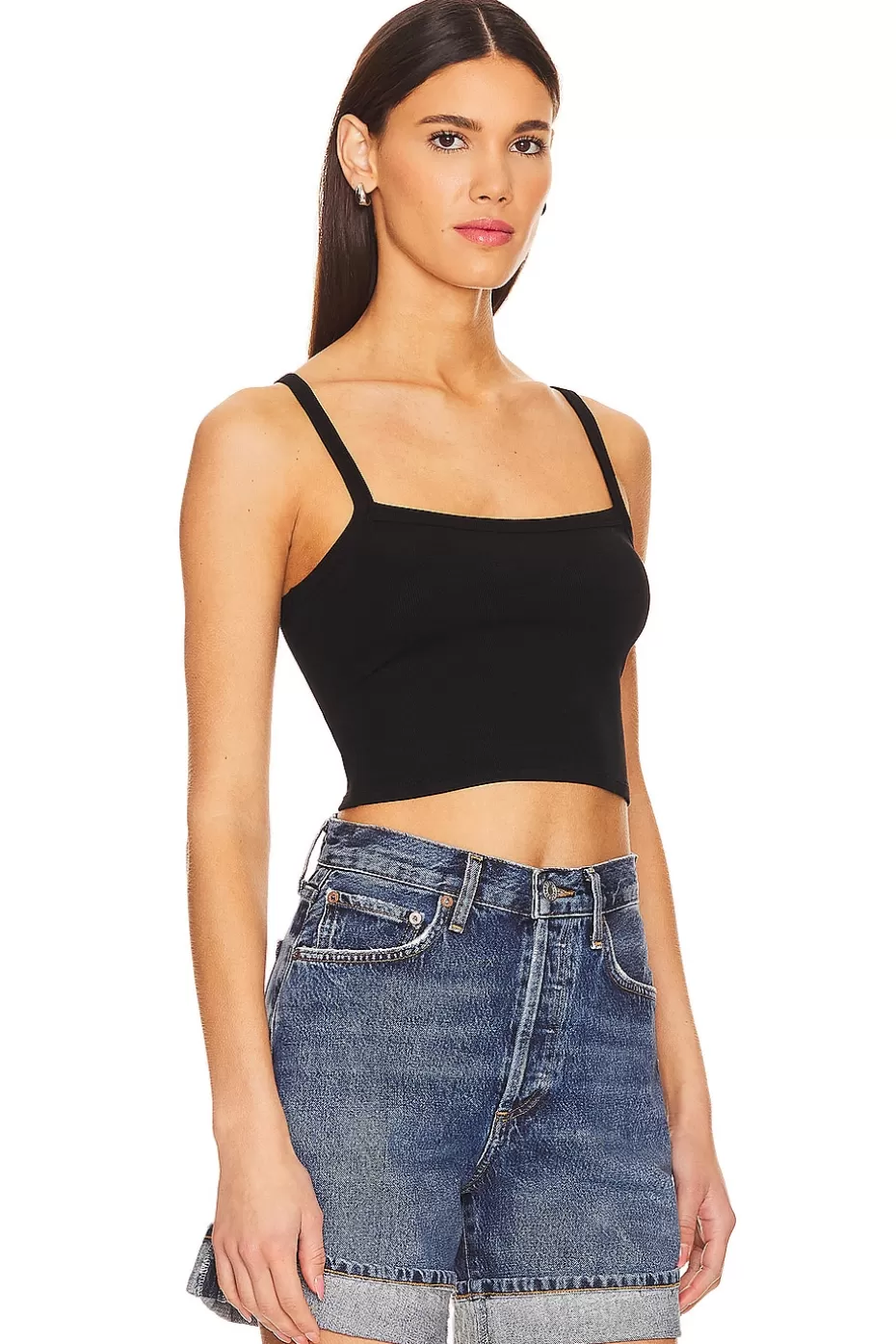 Amantes y Amigos - Top Básico Lainey Sin Mangas para Looks Casuales | Diseño Fresco en Algodón | Moda Verano 2024