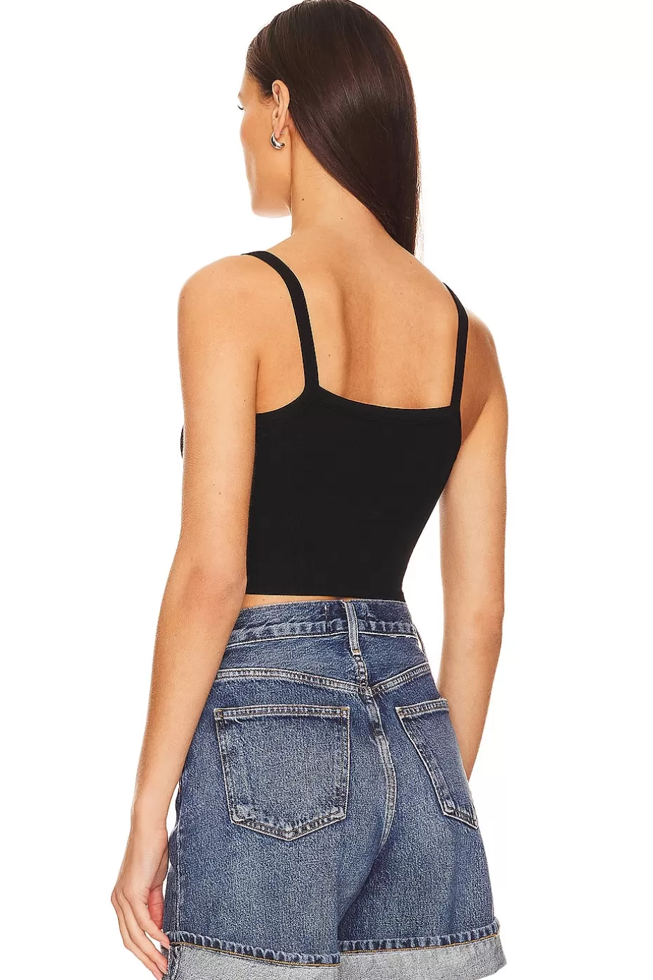 Amantes y Amigos - Top Básico Lainey Sin Mangas para Looks Casuales | Diseño Fresco en Algodón | Moda Verano 2024
