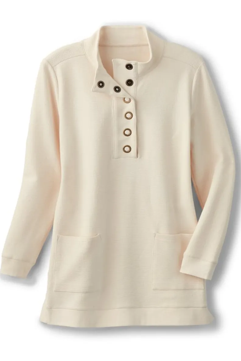 Blusa Túnica Otomana Lakshmi - Diseño Cómodo y Elegante de Soft Surroundings