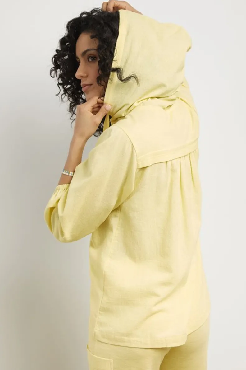 Sudadera con Capucha Lanai en Tono BayLeaf - Ropa de Dormir y Hogar con Toque Suave by Soft Surroundings
