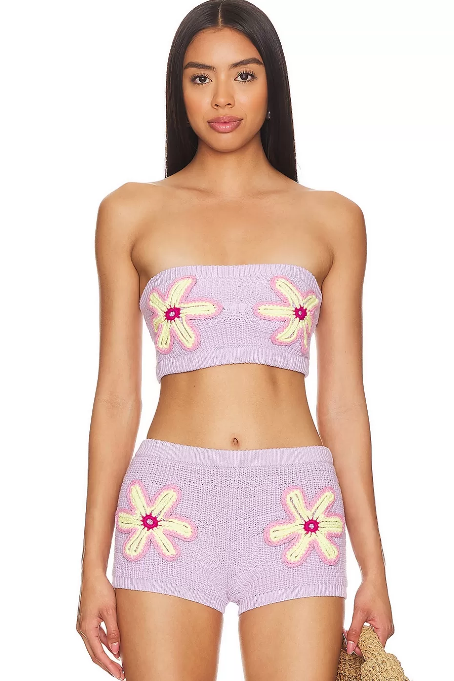 Lovers + Friends Top Leah con Estampado de Estrellas Marinas - Moda Veraniega 2024