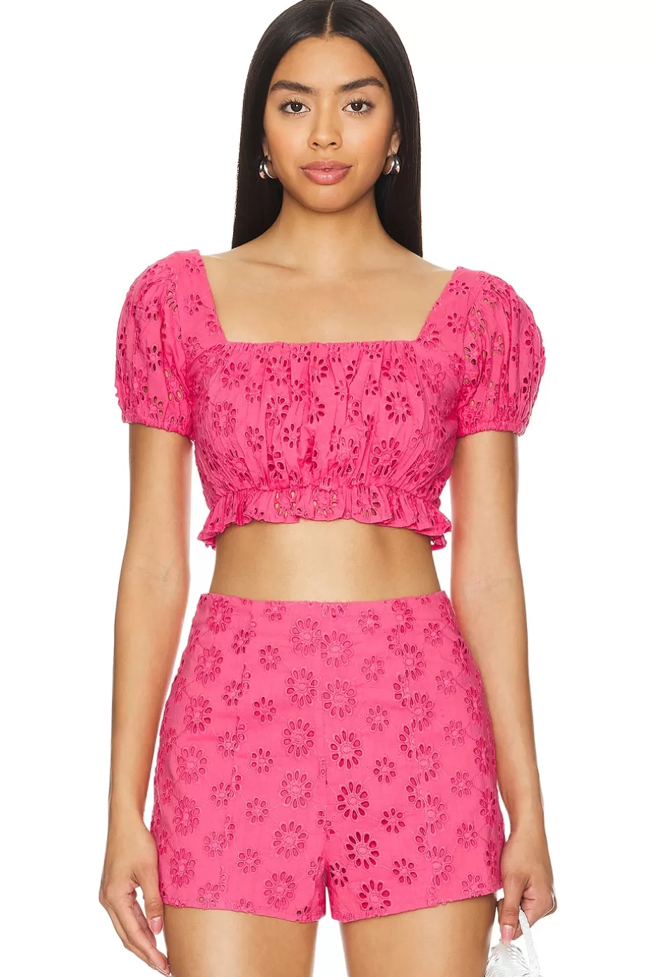 Blusa Leah: Elegancia Casual de Lovers + Friends para Looks Memorables