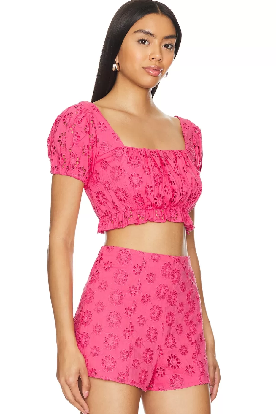 Blusa Leah: Elegancia Casual de Lovers + Friends para Looks Memorables